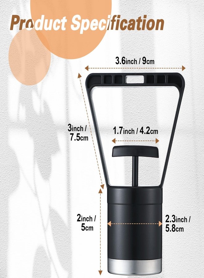 Dreyoo أداة التقاط مغناطيسية يدوية من دريو، عبوة من قطعتين، مزودة بآلية فك سريع، سعة 8 أرطال، لفصل الذهب عن التربة الغنية بالذهب، مثالية لتقشير المعادن. - Image 2